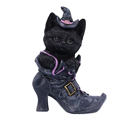 Afbeelding van Nemesis Now Figuur kat Mischievous Familiar, zwart, 18,5 cm