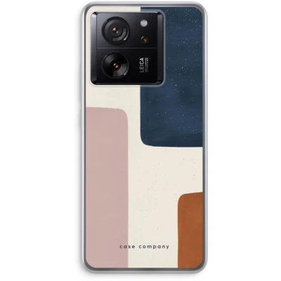 Afbeelding van Case Company® hoesje geschikt voor Xiaomi 13T Geo #5 Soft Cover Telefoonhoesje Bescherming aan alle Kanten en Schermrand