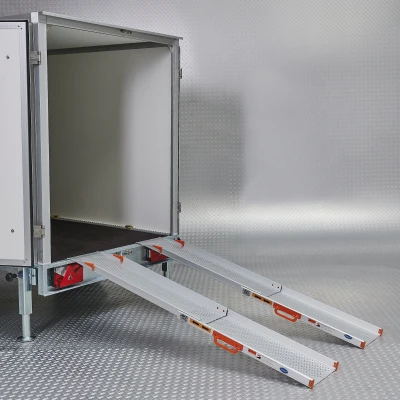 Afbeelding van Datona® Brede oprijplaat uitschuifbaar 180 cm 2 stuks