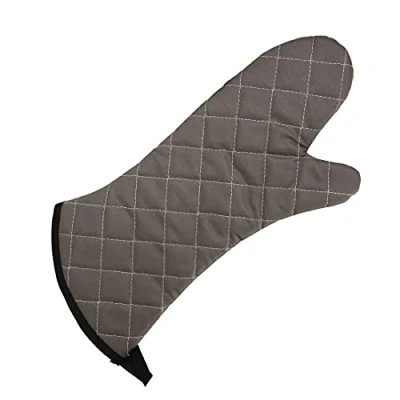 Afbeelding van Vogue brandvertragende ovenwant lichtbruin 43cm