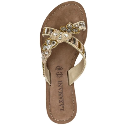 Afbeelding van Lazamani Teenslipper Beige 39