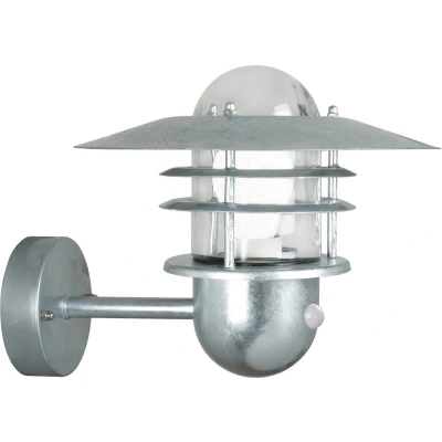 Afbeelding van Nordlux Agger wandlamp sensor E27 gegalvaniseerd