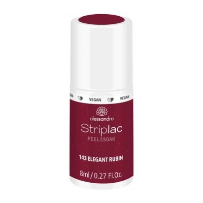 Afbeelding van Alessandro Striplac Peel or Soak 143 Elegant Rubin Gellak Beautytasting
