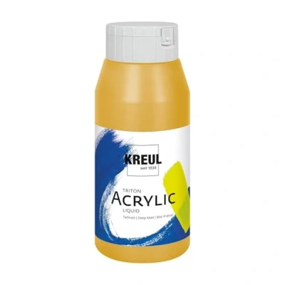Image de C.kreul acrylfarbe solo goya triton, gold, 750 ml