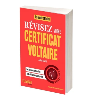 Image de Révisez votre certificat Voltaire !