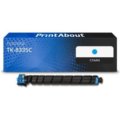 Afbeelding van Huismerk Kyocera TK 8335C Toner Cyaan