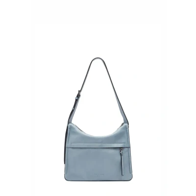Afbeelding van Liebeskind Berlin SKY HOBO M Mittelgrosse Handtas, Dames, Maat: One Size, Blassblau