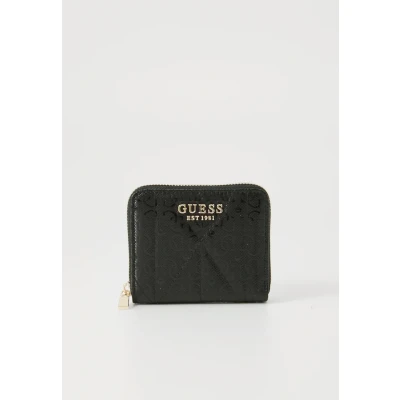 Afbeelding van Guess Aldina Small ZIP Around Portemonnee, Dames, Maat: One Size, Black