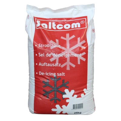 Afbeelding van Esco Strooizout Zak 25 KG Dosering: 10 20 gram per m² Bij Extreme Temperaturen Dosering Verhogen Sneeuw en Ijzel bestrijding Natuurproduct
