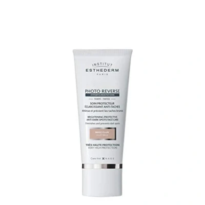 Afbeelding van Institut Esthederm Photo Reverse Brightening Protective Anti Dark Spots Face Care Light Beige 50 Ml