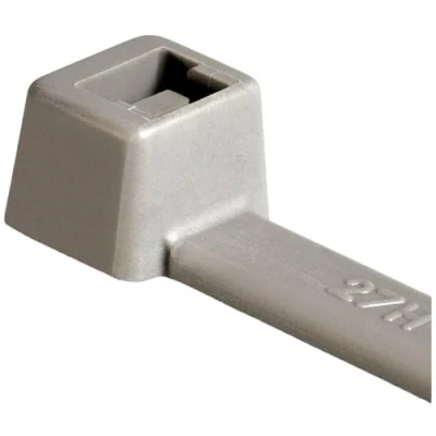 Afbeelding van HellermannTyton 111 00819 T120R(E) PA46 GY (100) Kabelbinder 387 mm 7.60 Grijs 100 stuk(s)