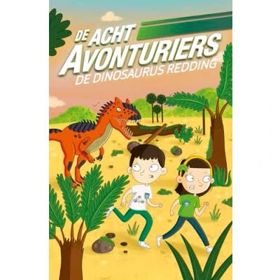Afbeelding van De Acht Avonturiers 4 dinosaurus redding