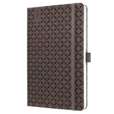 Afbeelding van SIGEL J6123 Wochenkalender Jolie 2026, ca. A5, bruin