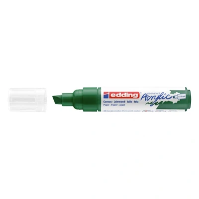 Image de Edding 5000 marqueur acrylique (5 10 mm biseautée) vert mousse