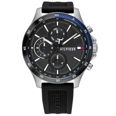 Afbeelding van Tommy Hilfiger Mens multi wijzerplaat quartz horloge bank