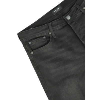 Afbeelding van JACK &amp; JONES JJIGLENN Heren Jeans Stretch Slim Fit Blauw Zwart Maat 30 31 32 33 34 36 38, (Cb 137), Taille 38/lengte