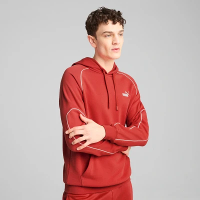 Afbeelding van Puma Sport Hoodie Hoodie, Heren, Maat: XXL, Red fire