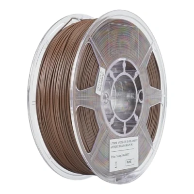 Afbeelding van eSUN PETG filament 1,75 mm, gevuld met CF koolstofvezel, 1 kg spoel, 3D printmaterialen voor FDM printers, antiek messing