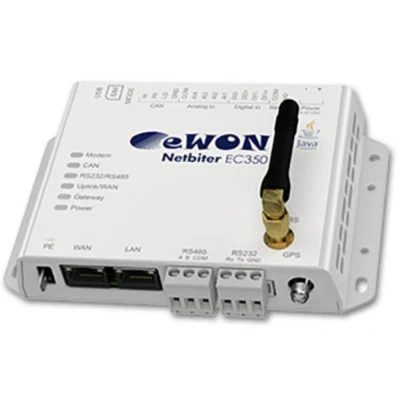 Afbeelding van EWON NB1005 EasyConnect EC350 LAN, RS 232, 485, 3G, GPS 12 V/DC, 24 48 V/DC 1 stuk(s)