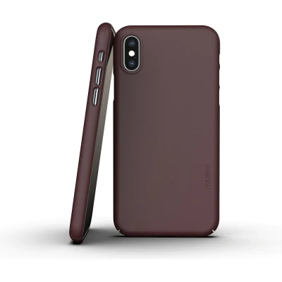 Afbeelding van Nudient Thin Precise Case Apple iPhone XS V3 Sangria Red