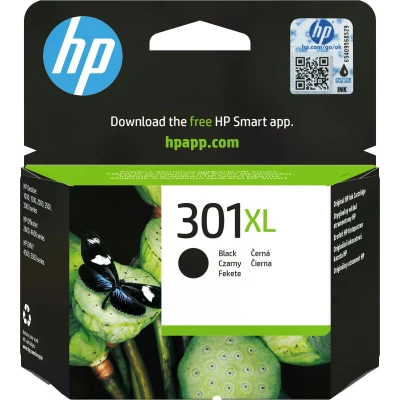 Afbeelding van HP 301XL Inktcartridge Zwart Hoge Capaciteit (CH563EE)