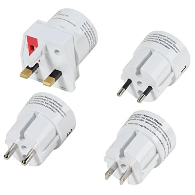 Afbeelding van Vivanco Universele Set Reisstekkers A4