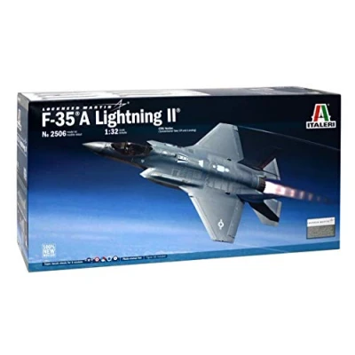 Afbeelding van 1:32 Italeri 2506 F 35 A Lightning II (NL decals!) Plastic Modelbouwpakket
