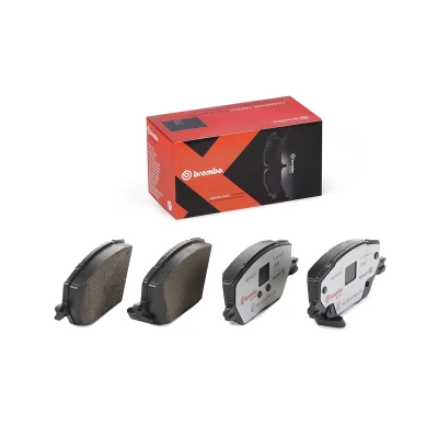 Afbeelding van BREMBO P 23 164X Remblokkenset Met akoestische slijtagewaarschuwing Zonder toebehoren JEEP: Renegade Off Road, Compass, FIAT: 500X