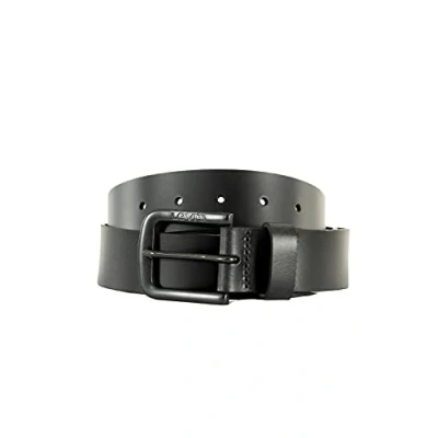 Image de Levi&#039;s Seine Metal Homme Ceinture décontracté, Regular Black, 75