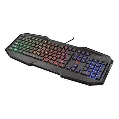 Afbeelding van Trust GXT 830 RW Avonn Gaming Keyboard USB Italiaans Zwart