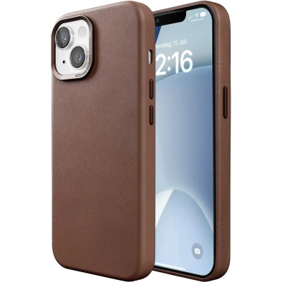 Afbeelding van Bio Leather Case MagSafe iPhone 15 Bruin