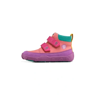 Afbeelding van Affenzahn Chaussures mi saison en cuir Friendy Résistantes aux intempéries Respirantes Avec semelle antidérapante et réflecteurs Taille 21 32, hibou rose, 23 EU