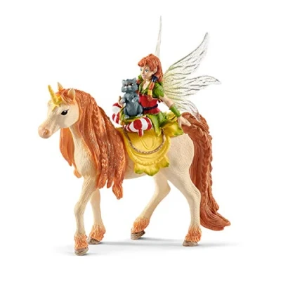 Afbeelding van Eenhoorn Schleich Fairy Marween with glitter unicorn