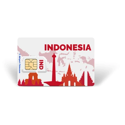 Afbeelding van eSIM Indonesie Unlimited 30 Dagen Data Prepaid Met Snel 4G/5G Internet En Bellen Op Reis In Airport Telecom
