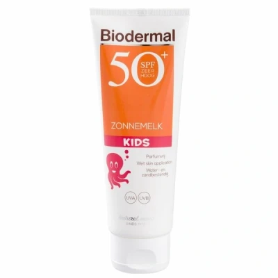 Afbeelding van 2x Biodermal Zonnemelk Kids SPF 50 125 ml