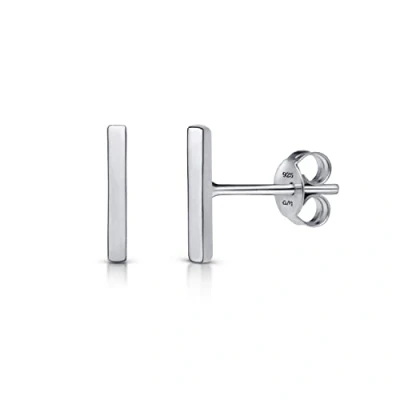 Afbeelding van Amberta Minimalistische oorbellen van 925 sterling zilver voor dames