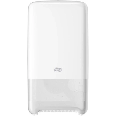 Afbeelding van Tork dispenser toiletpapier compact, wit (557500)