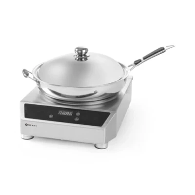 Afbeelding van Hendi Inductiewok Model 3500, Rvs, 45(b)x34(d)cm, 239681
