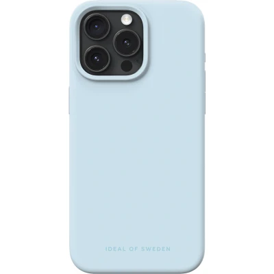Afbeelding van iDeal of Sweden Silicone Case iPhone 15 Pro Max Light Blue