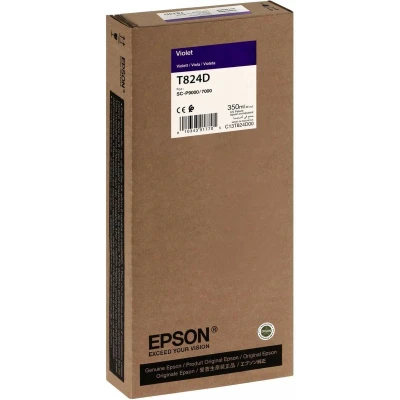 Afbeelding van Epson T824 (T824D00) Inktcartridge Violet