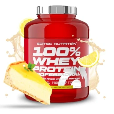 Afbeelding van Scitec Nutrition 100% Whey Protein Professional (Lemon Cheesecake 2350 gram)