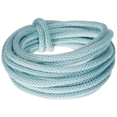 Afbeelding van Rayher 55937358 Breislang met draad, 5 mm diameter, lichtblauw, 3 m garen, om te knutselen
