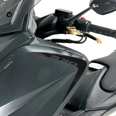 Afbeelding van labelbike 2 3D gelstickers voor hoekbescherming T Max Yamaha TMAX 530 2012 2016