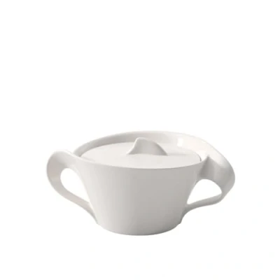 Afbeelding van Villeroy &amp; Boch NewWave Suikerpot Gebroken Wit