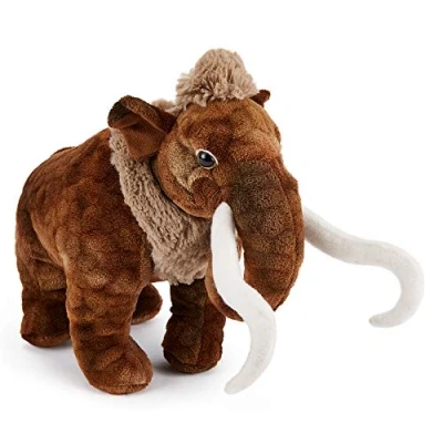 Afbeelding van Zappi Co Mammoet Pluche Knuffel voor Kinderen (14 inch/36 cm) Safari Jungle Dier