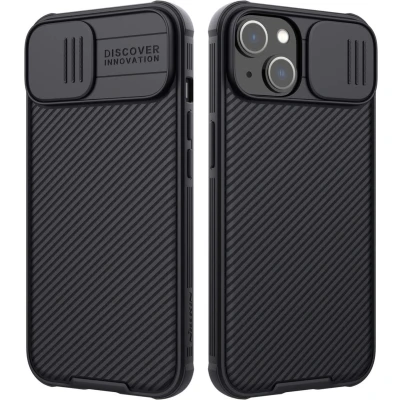 Afbeelding van Telefoonhoesje geschikt voor Apple iPhone 14 Plus Nillkin CamShield Pro Case Zwart