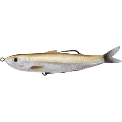 Afbeelding van Livetarget Lures Hollow Body Shiner Floating Topwater Amber/Silver Flake 11.5cm (14g) Oppervlakte kunstaas