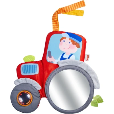 Afbeelding van Haba Ontdekkersspeeltje Trekker 30 Cm Junior Polyetheen Rood