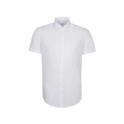 Afbeelding van Seidensticker SLIM FIT Overhemd, Heren, Maat: 37, Weiss