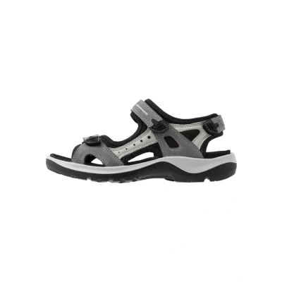 Afbeelding van ECCO Yucatan Outdoorsandalen, Dames, Maat: 36, Titanium Leer en textiel
